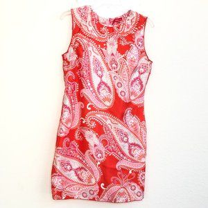 NEW Altea Paisley Silk Shift Dress DG